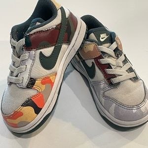 Camo Baby Dunks 7c